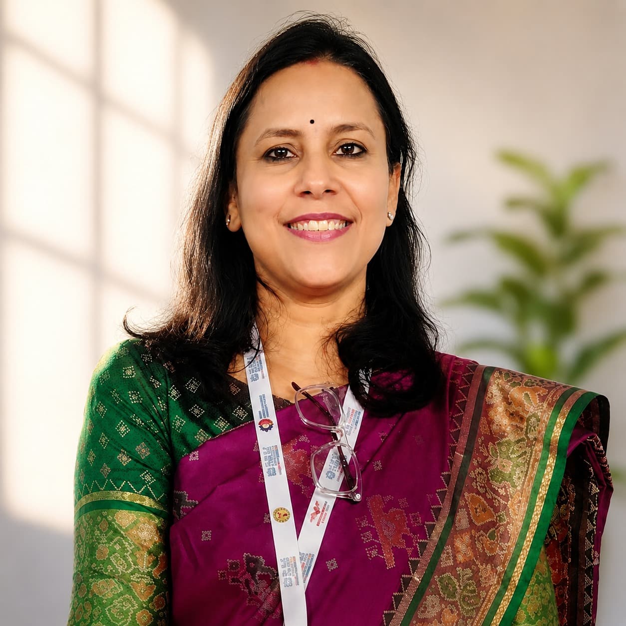 Ambeshwari Ma'am teaching philosophy